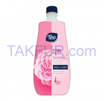 Мыло жидкое Teo Pure Camellia 800 мл - Фото