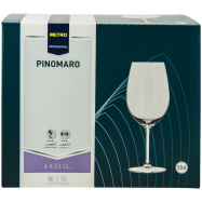 Бокал H-Line для вина 530мл 6шт - Фото