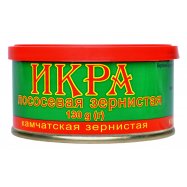 Икра лос Камчатская зерн крас ж/б 130г - Фото