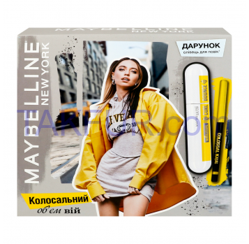 MAYBELLINE ПН КОЛ ТУШ+ОЛ 1ШТ - Фото