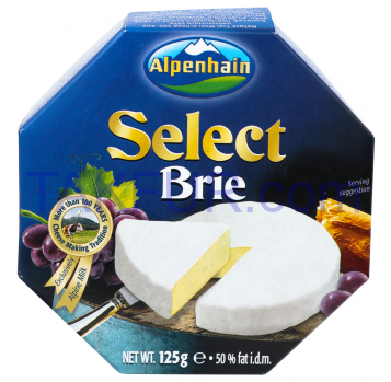 Сыр Alpenhain Select Brie 50% 125г - Фото