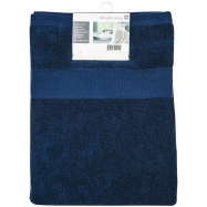 Tarrington house рушник 500г/см 70х140см 100% катон синій - Фото