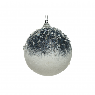 Куля з камінням пластикова 8см - Фото