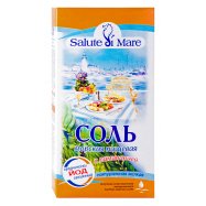 Соль Salute Di Mare морск нат пищев с ламинар помол №0 750г