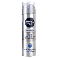 Гель д/брит Nivea Men Серебр Защит 200мл - Фото