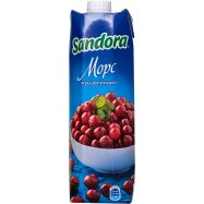 Морс Sandora клюквенный неосветленный 0.95л - Фото