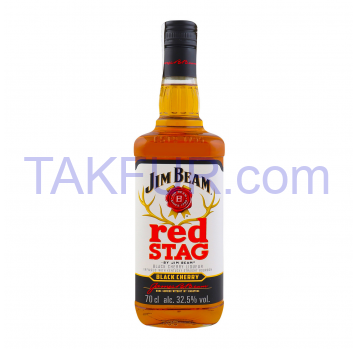 Ликер Jim Beam Red Stag Black Cherry крепкий 32.5% 0.7л - Фото
