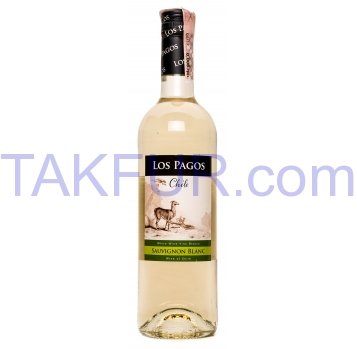 Вино Los Pagos Sauvignon Blanc сухое белое 12,5% 0,75л - Фото