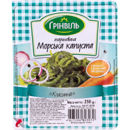 Морская капуста Грінвіль Классическая маринованная 250г - Фото
