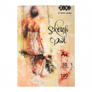 Скетчпад Zibi Art Line №ZB.1470 30 листов А4 1шт - Фото