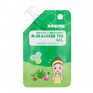 Гель для лица Shinetree Aloe&Green tea 12мл - Фото