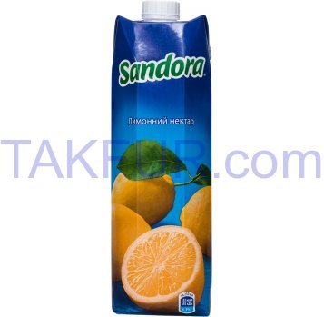 Нектар Sandora лимонный неосветленный 0.95л - Фото