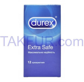 Презервативы Durex Extra Safe Максимальная надежность 12шт - Фото