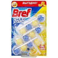 Средство для унитаза Bref Сила-Актив Лимонная свежесть 150г - Фото