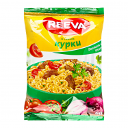 Вермишель Reeva быстрого приготовления со вкусом курицы 60г - Фото