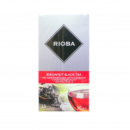 Чай Rioba Bergamot black индийский байхов мелкий 2г*25шт 50г - Фото