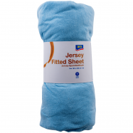 ARO ПРОСТИРАДЛО НА РЕЗИНЦІ 180Х200 СМ : БЛАКИТНИЙ - Фото