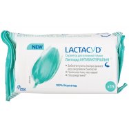 Салфетки Lactacyd Антибактериальные д/интимной гигиены 15шт - Фото