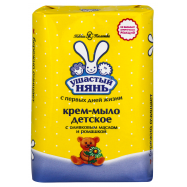 Крем-мило Ушастый Нянь з оливковою олією та ромашкою 90г - Фото