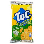 Крекер Tuc со вкусом сметаны и лука соленый 21г - Фото