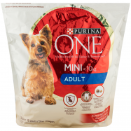Корм для собак Purina One Mini Adult говядин/рис сухой 1,5кг - Фото