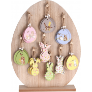 ПІДВІСКА ВЕЛИКОДНЯ 55X3X68MM - Фото