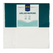 METRO PROF СЕРВЕТКИ AIRLAID БІЛІ 40*40СМ 60ШТ - Фото