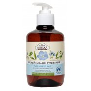 Гель для умывания Зеленая Аптека Алоэ и масло льна 270мл - Фото