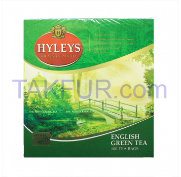 Чай Hyleys Английский зеленый китайский 2г*100шт 200г - Фото