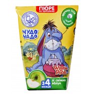 Пюре Чудо-Чадо Winnie Pooh с свежих яблок д/детей 4мес 130г - Фото