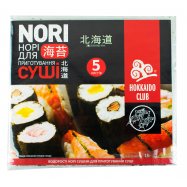 Водоросль Hokkaido Club Нори сухая д/приготовления суши 15г - Фото