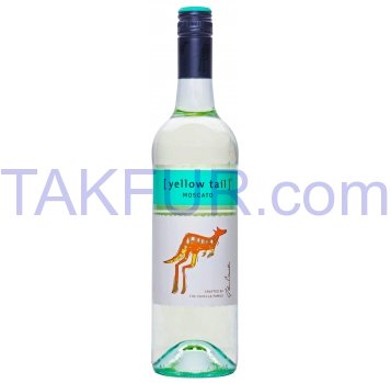 Вино [yellow tail] Moscato виногр полусладк белое 7,5% 0,75л - Фото
