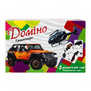 Игра настольная Strateg Домино Транспорт №30765 1шт - Фото