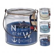 СВІЧКА OCEAN У/ПІДСВ 10СМ В АС - Фото