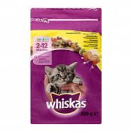 Корм сухой Whiskas с курицей для котят 300г - Фото