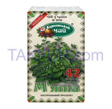 Чай Карпатський Чай Мята 42г - Фото