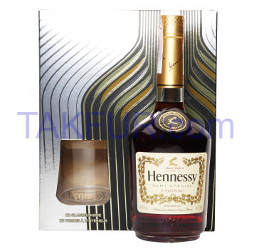 Коньяк Hennessy Very Special 40% 0,7л + 2 бокала - Фото