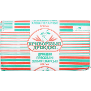 Дрожжи Криворізькі Дріжджі прессованные хлебопекарные 1кг - Фото