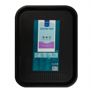 Поднос Metro Professional прямоугольный черн 34.5х26.5см 1шт - Фото