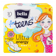 Прокладки гигиенические Bella For Teens Ultra Energy 10шт/уп - Фото