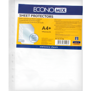 Файл-карманец Economix №31106 235х305мм глянцевый 100шт/уп - Фото