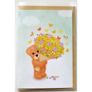 Открытка поздравительная КИНЗА C001 1шт - Фото