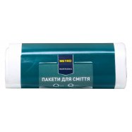 Пакеты для мусора Metro Professional белые 20л 30шт - Фото