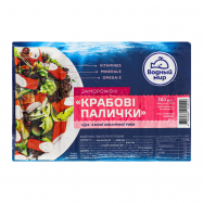 Крабовые палочки Водный мир с белой океанической рыбы 360г - Фото