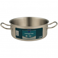 Кастрюля Metro Professional низкая 24см 4л 1 шт - Фото