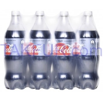 Напиток Coca-Cola Light безалкогольный сильногазированный 1л - Фото