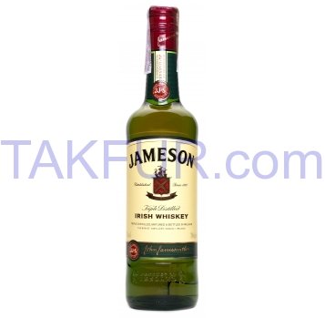 Виски Jameson ирландское 40% 700мл - Фото