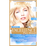Крем-краска L`Oreal Paris Excel Creme 03 Русый пепельный 1шт - Фото