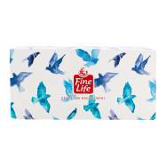 Салфетки Fine Life бумажные косметические двухслойн 150шт/уп - Фото