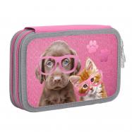 Пенал 1 Сентября твердый двойной Keit Kimberlin - Фото